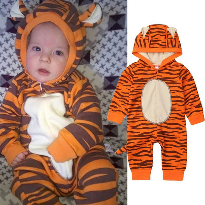 Ma Super Peluche Vêtements bébé Pyjama Grenouillère Bébé Combinaison Tigre